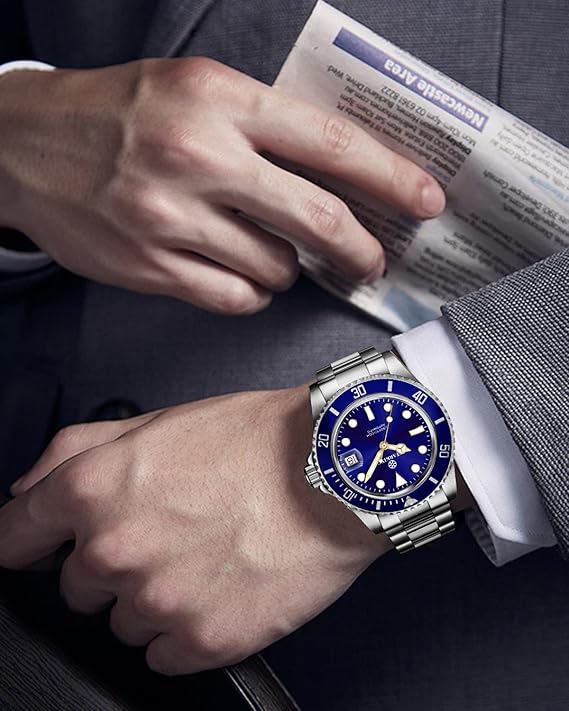 ساعت مچی مردانه STARKING با بند استیل ضد زنگ - Image 4