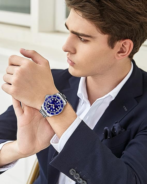 ساعت مچی مردانه STARKING با بند استیل ضد زنگ - Image 5