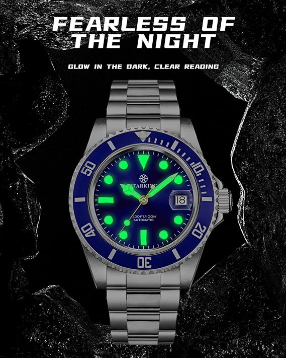 ساعت مچی مردانه STARKING با بند استیل ضد زنگ - Image 3