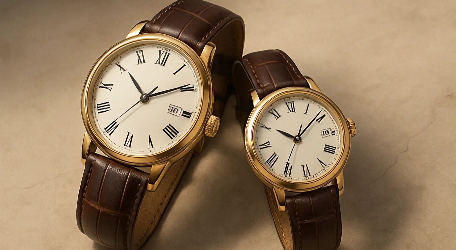 ست ساعت کلاسیک زنانه و مردانه